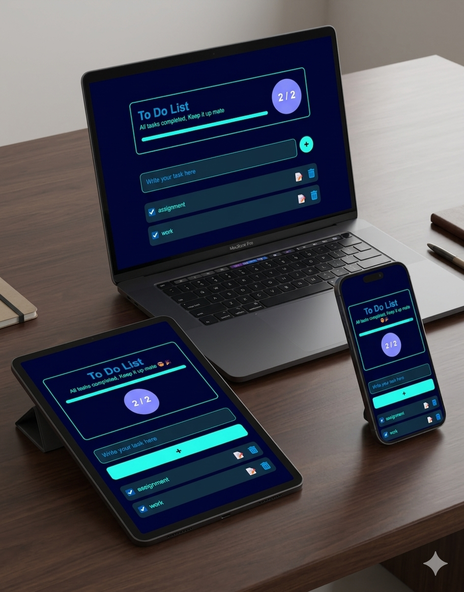 Web App: To Do List